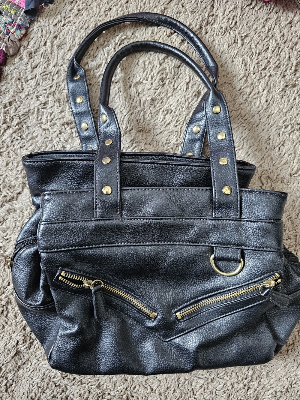 Y2k Inspired Black Shoulder Bag